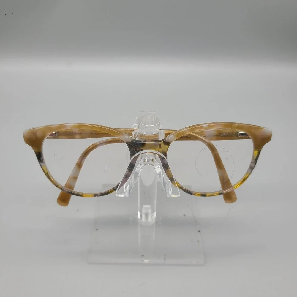 Jill Stuart JS 375-1 Cat Eye Eyeglasses Tan Cream Marbled Tortoise 50-19-140